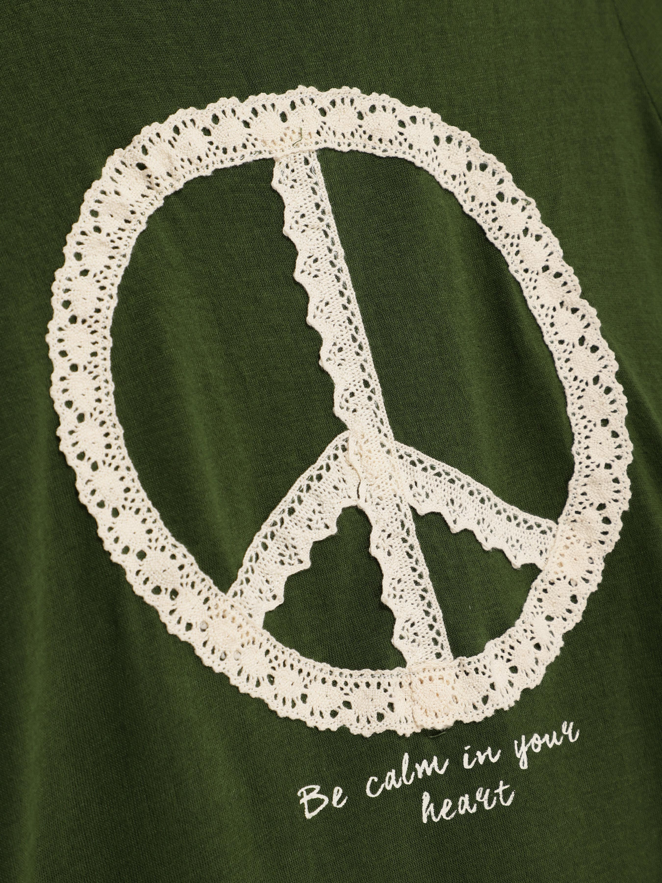 Лонгслів SPRINGFIELD модель 0079510_т.зелений з білим Фото