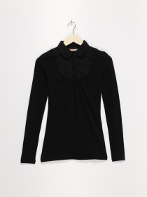 Лонгслів SPRINGFIELD модель 6760414_чорний Фото