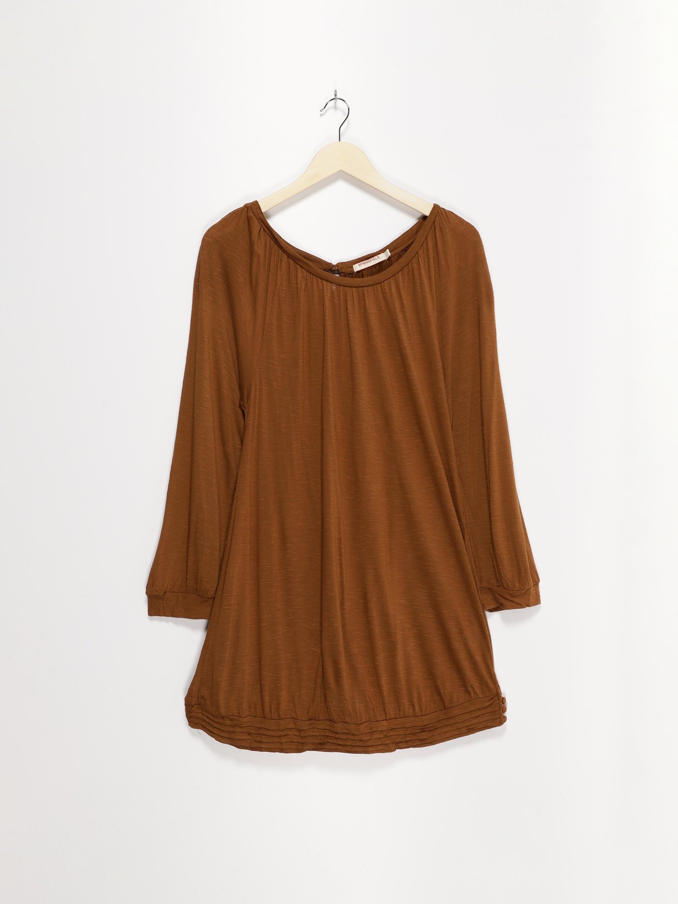 Лонгслив SPRINGFIELD модель 6760732_коричневий Фото