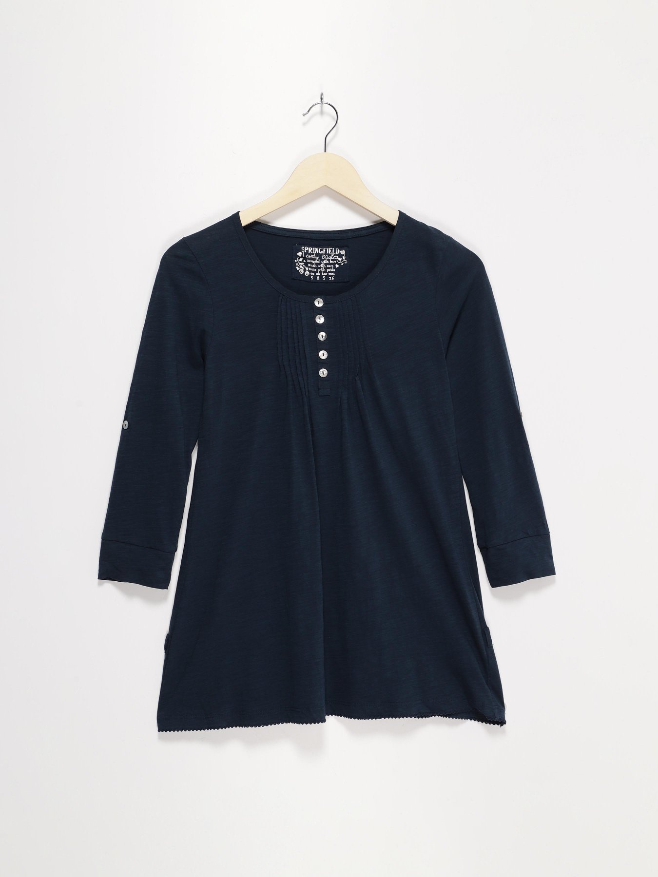 Лонгслів SPRINGFIELD модель 6760856_т.синій Фото