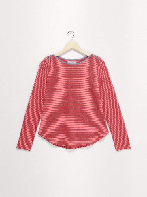 Лонгслив SPRINGFIELD модель 6761550_червоний комб. Фото