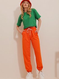 Джоггеры Trend Alacati Stili модель ALC-X5902TURUNCU Фото