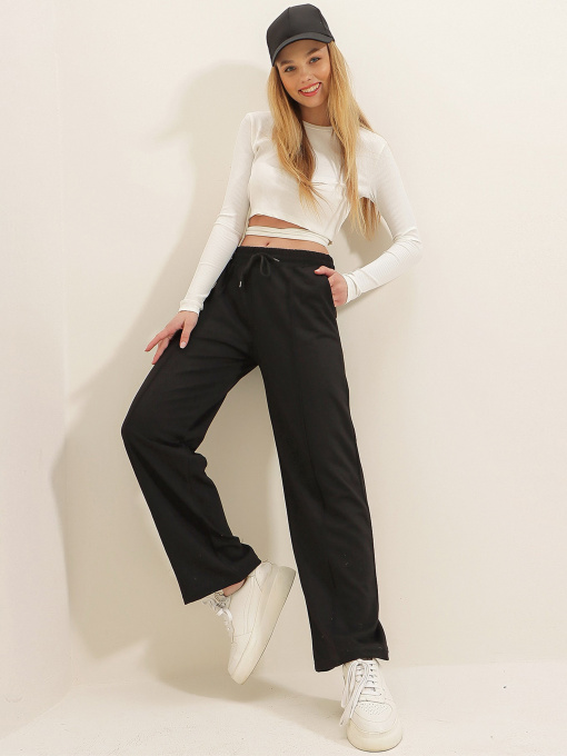 Джоггеры Trend Alacati Stili модель ALC-X7957SİYAH Фото