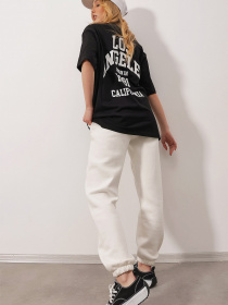 Футболка Trend Alacati Stili модель ALC-X9560SİYAH Фото