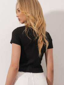 Топ Trend Alacati Stili модель ALC-X9572-1SİYAH Фото