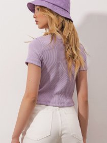 Топ Trend Alacati Stili модель ALC-X9572LİLA Фото