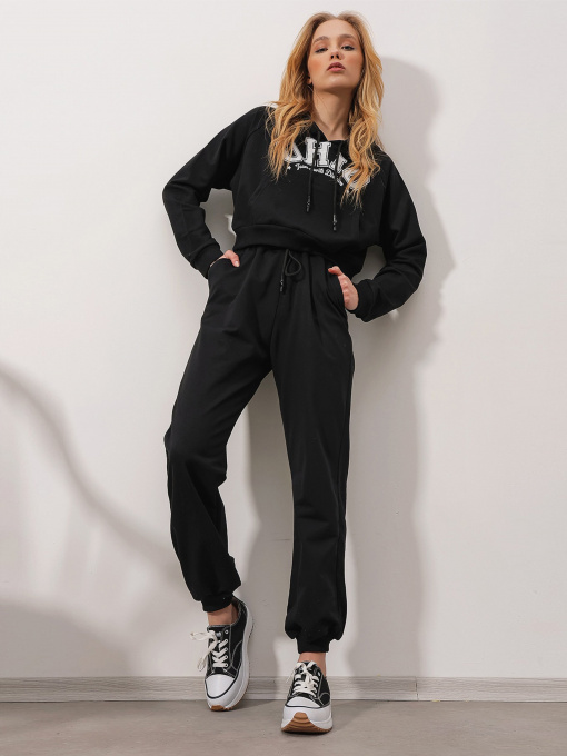 Спортивний костюм Trend Alacati Stili модель ALC-531-507-002/SIYAH Фото