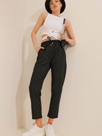 Штани повсякденні Trend Alacati Stili Модель ALC-X10430/Siyah Фото