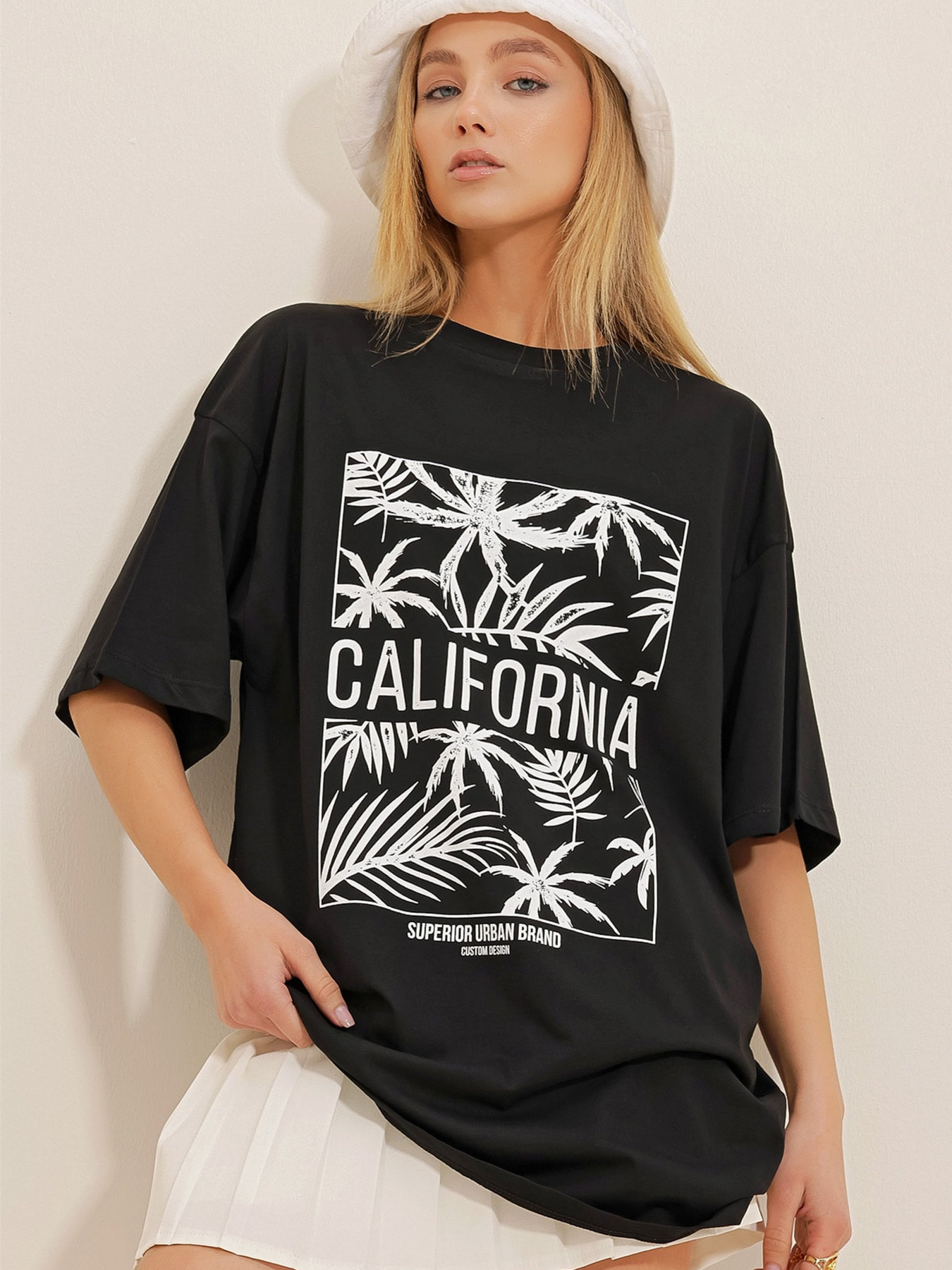 Футболка Trend Alacati Stili модель ALC-X10436/Siyah Фото