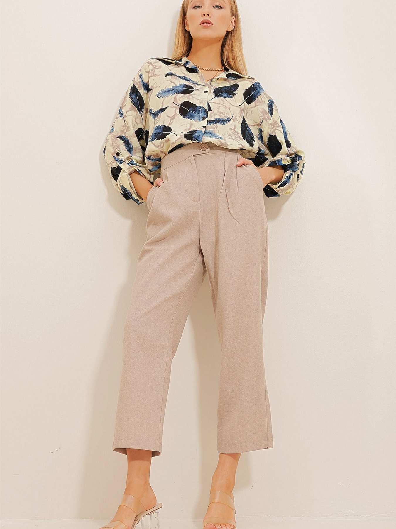 Блуза Trend Alacati Stili модель ALC-X10530/Lacivert Фото