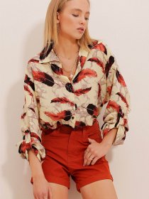 Блуза Trend Alacati Stili модель ALC-X10530/Turuncu Фото