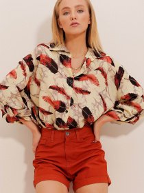 Блуза Trend Alacati Stili модель ALC-X10530/Turuncu Фото