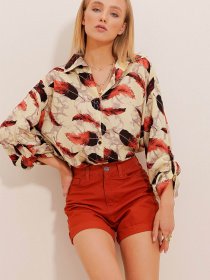 Блуза Trend Alacati Stili модель ALC-X10530/Turuncu Фото