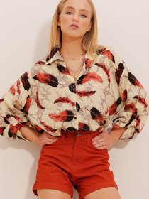 Блуза Trend Alacati Stili модель ALC-X10530/Turuncu Фото