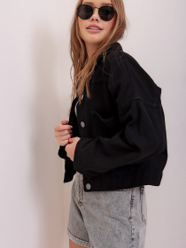 Джинсовая куртка Trend Alacati Stili модель ALC-X3631-RV/SIYAH Фото