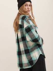 Рубашка повседневная Trend Alacati Stili модель ALC-X7142/MINT Фото