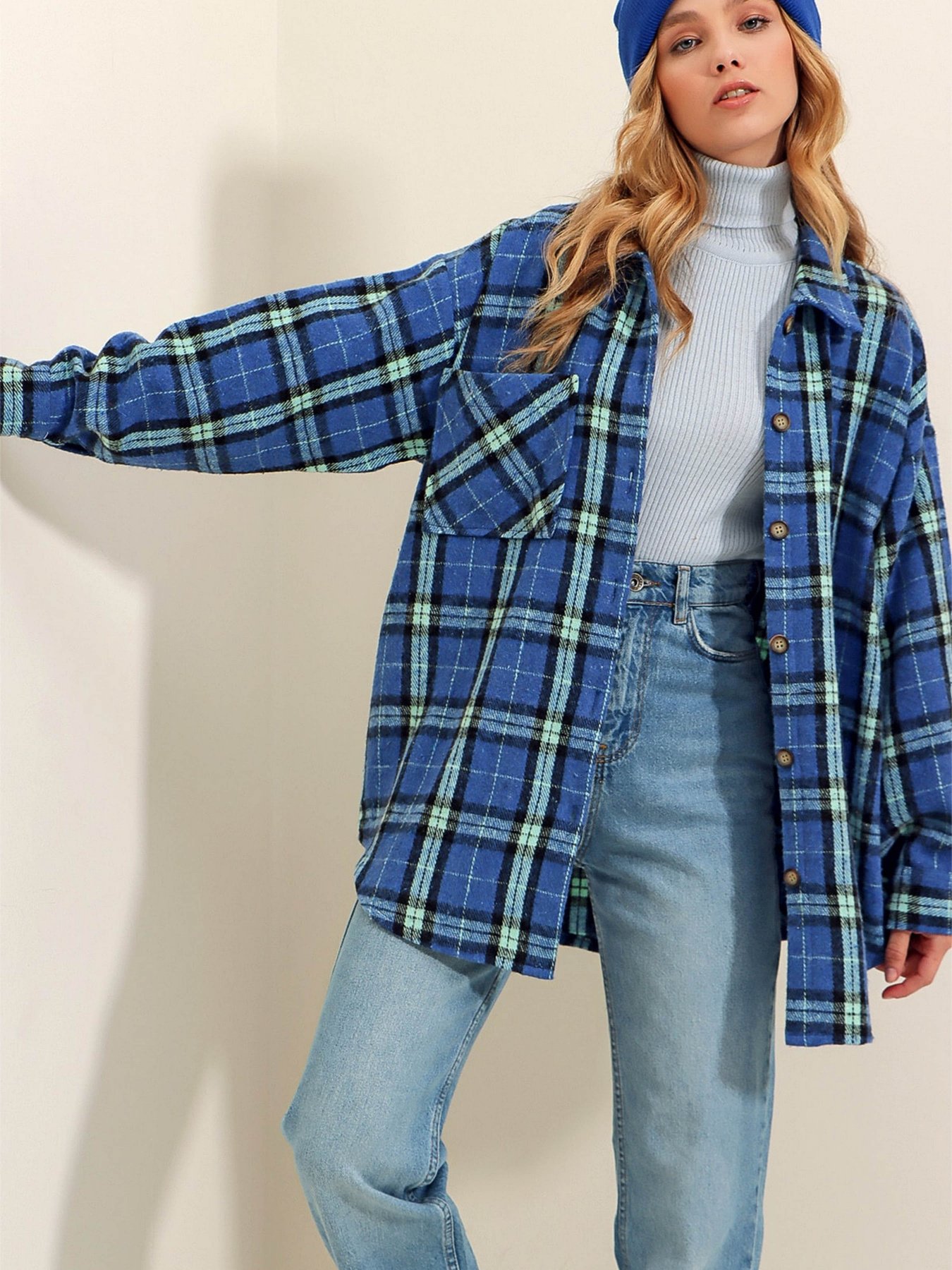 Рубашка Trend Alacati Stili модель ALC-X7264/SAKS Фото