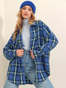 Рубашка Trend Alacati Stili модель ALC-X7264/SAKS Фото