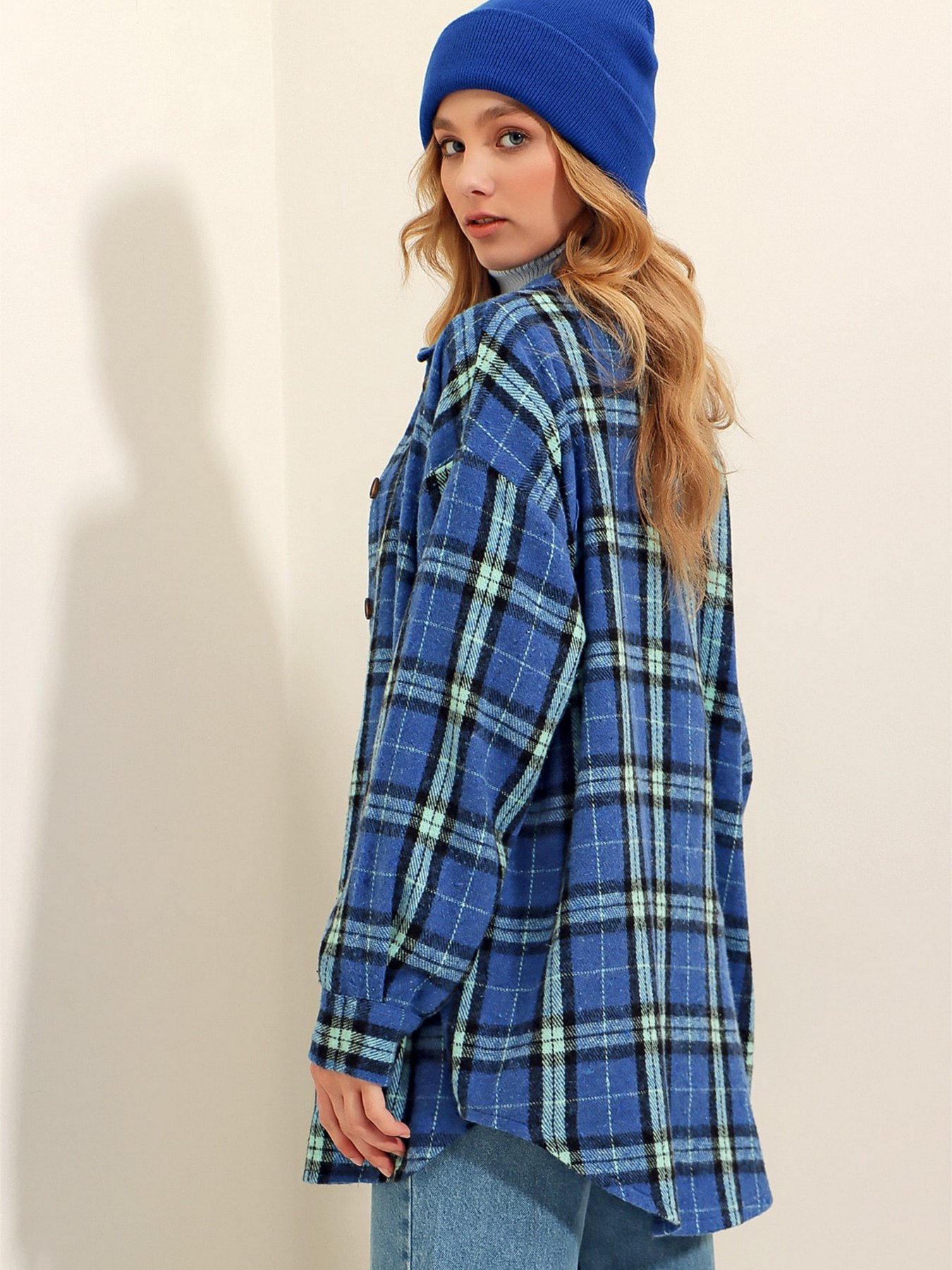 Рубашка повседневная Trend Alacati Stili модель ALC-X7264/SAKS Фото