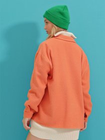 Сорочка повсякденна Trend Alacati Stili модель ALC-X7264/TURUNCU Фото