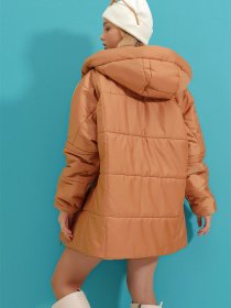 Зимова куртка Trend Alacati Stili Модель ALC-X7365/CAMEL Фото