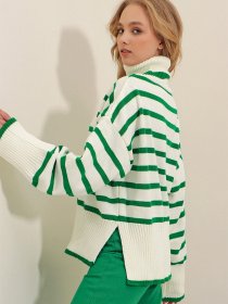 Светр Trend Alacati Stili модель ALC-X7436/YESIL Фото