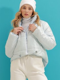 Демісезонна куртка Trend Alacati Stili модель ALC-X7684/ACIK MAVI Фото