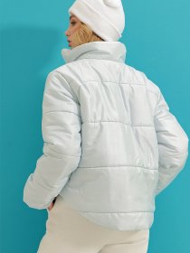 Демісезонна куртка Trend Alacati Stili модель ALC-X7684/ACIK MAVI Фото