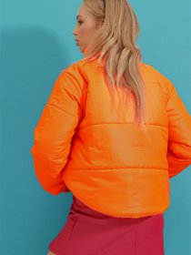 Демісезонна куртка Trend Alacati Stili Модель ALC-X7684/ACIK TURUNCU Фото