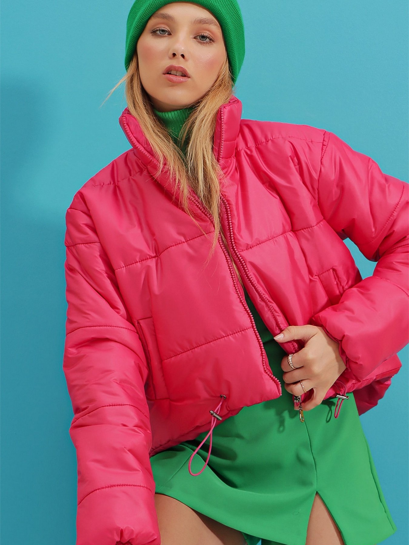 Демісезонна куртка Trend Alacati Stili модель ALC-X7684/FUSYA Фото