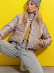 Демісезонна куртка Trend Alacati Stili Модель ALC-X7684/GRI Фото