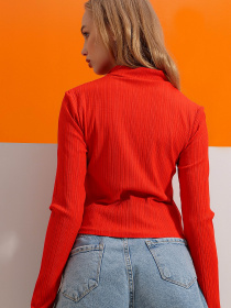 Водолазка Trend Alacati Stili модель ALC-X7832/TURUNCU Фото