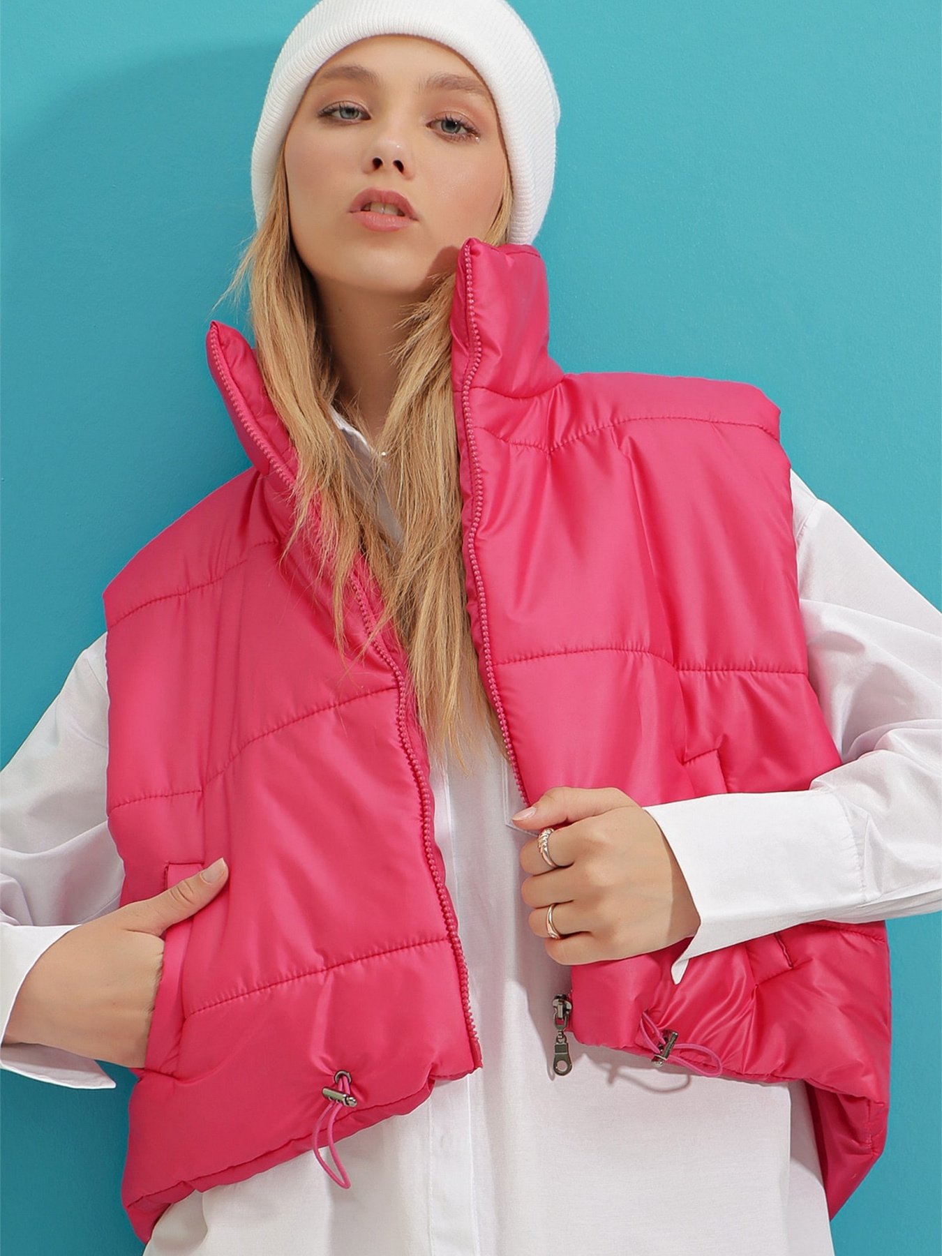 Жилет з утеплювачем Trend Alacati Stili Модель ALC-X7994/FUSYA Фото