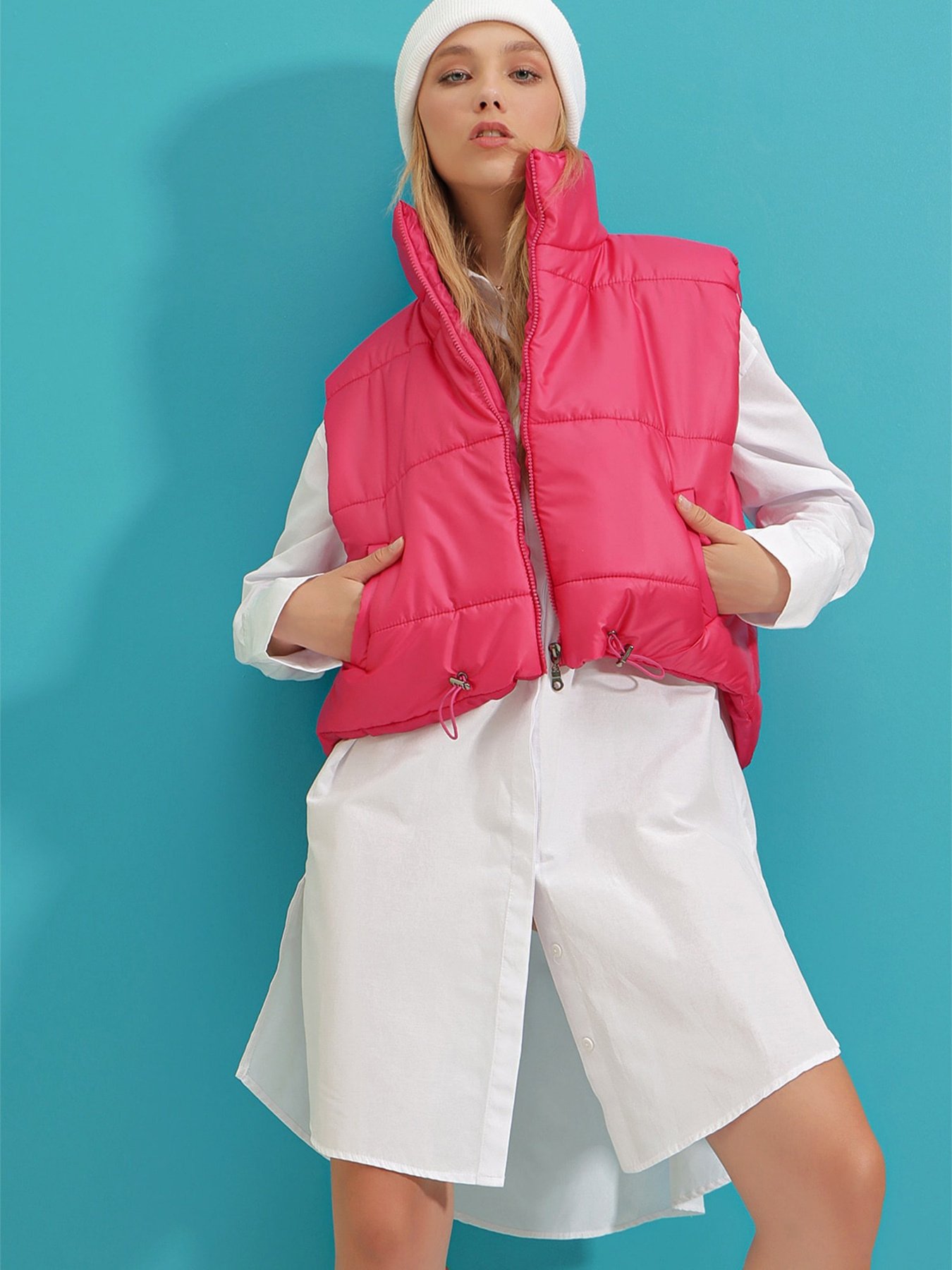 Куртки и дубленки Trend Alacati Stili модель ALC-X7994/FUSYA Куртки и дубленки Trend Alacati Stili модель ALC-X7994/FUSYA Фото