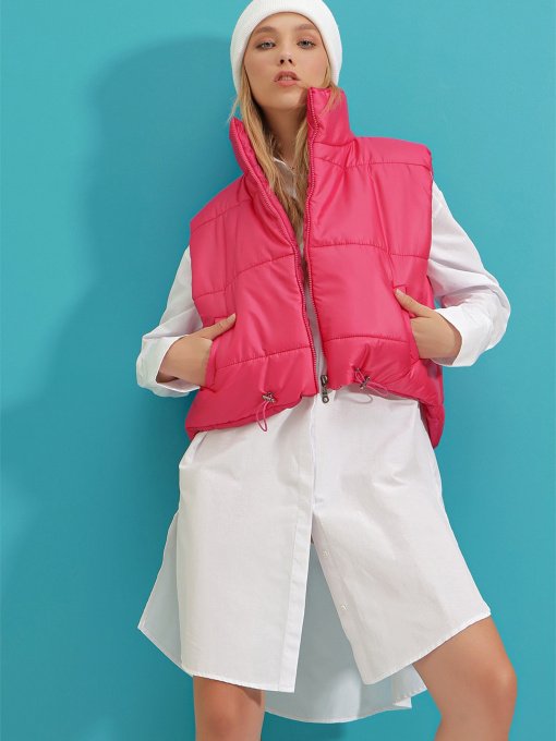 Куртки и дубленки Trend Alacati Stili модель ALC-X7994/FUSYA Фото