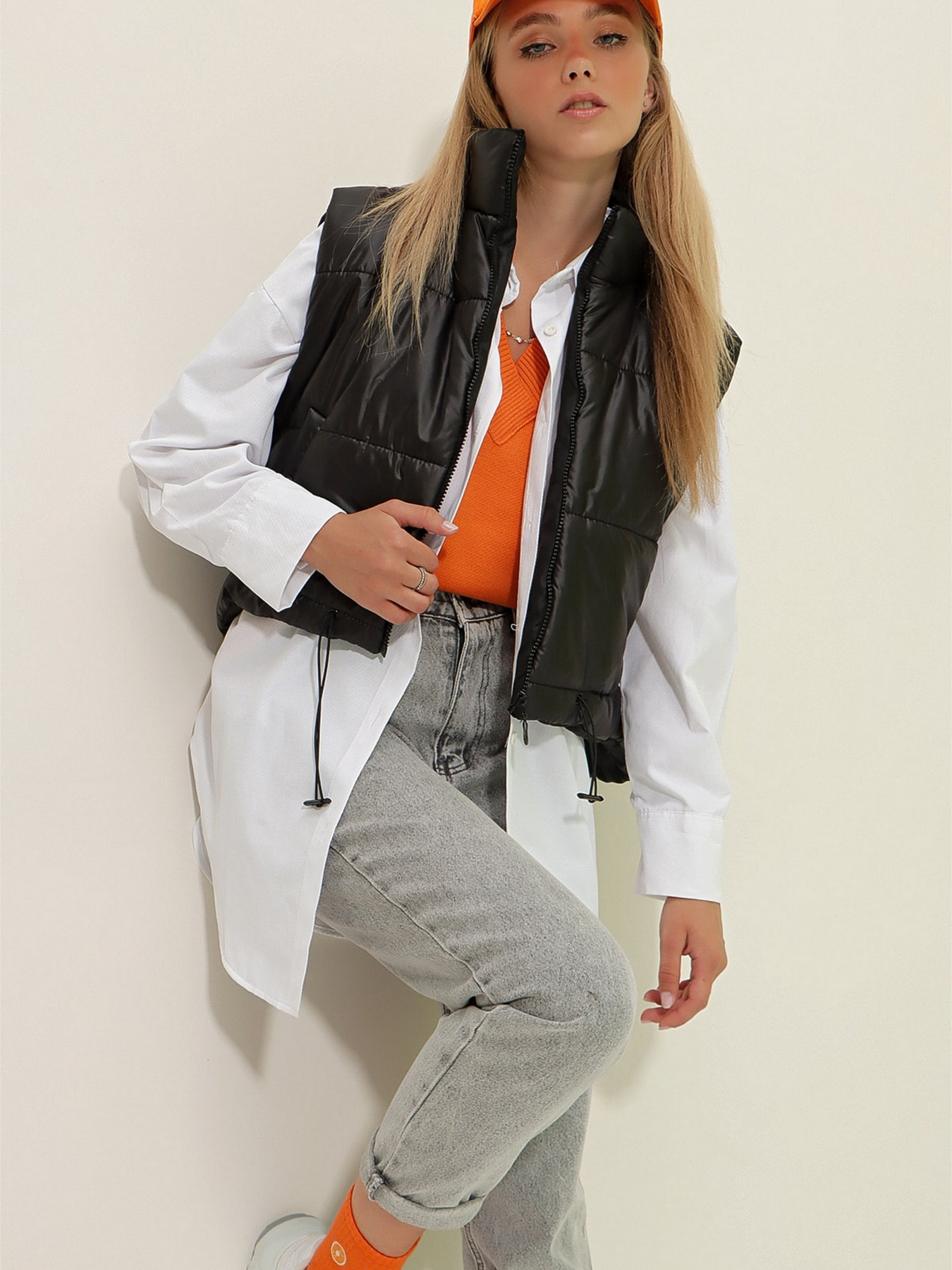 Жилет з утеплювачем Trend Alacati Stili Модель ALC-X7994/SIYAH Фото