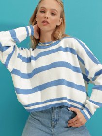 Джемпер Trend Alacati Stili модель ALC-X9277/MAVI Фото