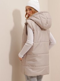 Утеплений жилет Trend Alacati Stili модель ALC-X9455/GRI Фото