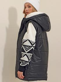 Жилет з утеплювачем Trend Alacati Stili Модель ALC-X9455/SIYAH Фото