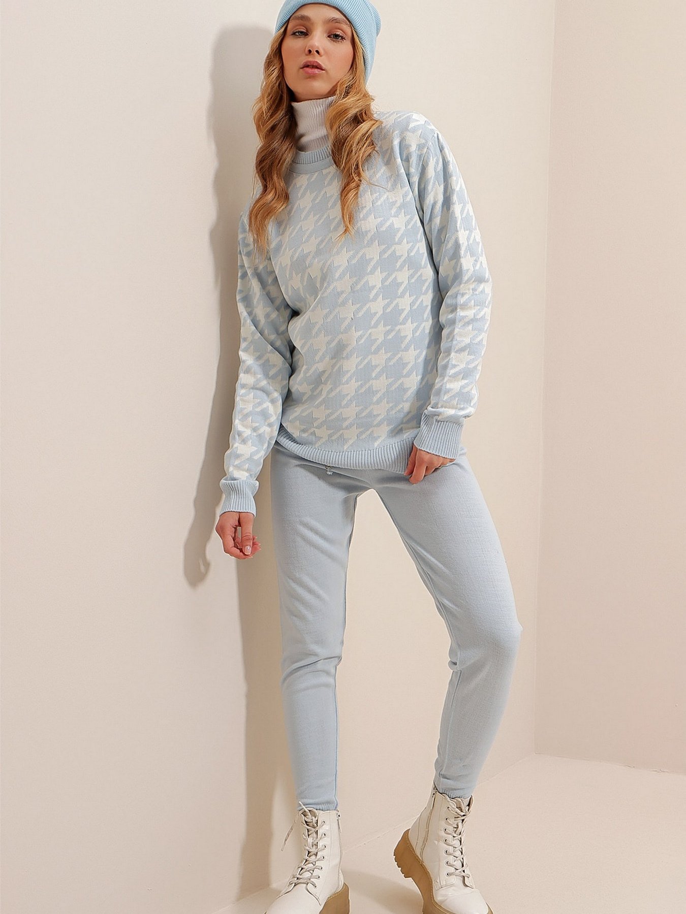 Костюм Trend Alacati Stili Модель ALC-X9523/BUZ MAVISI Фото