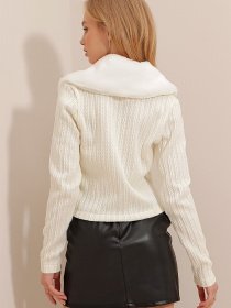 Кардиган Trend Alacati Stili модель ALC-X9539/KREM Фото