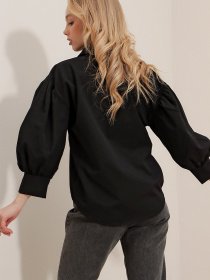 Блуза Trend Alacati Stili модель ALC-X9654/SIYAH Блуза Trend Alacati Stili модель ALC-X9654/SIYAH Фото