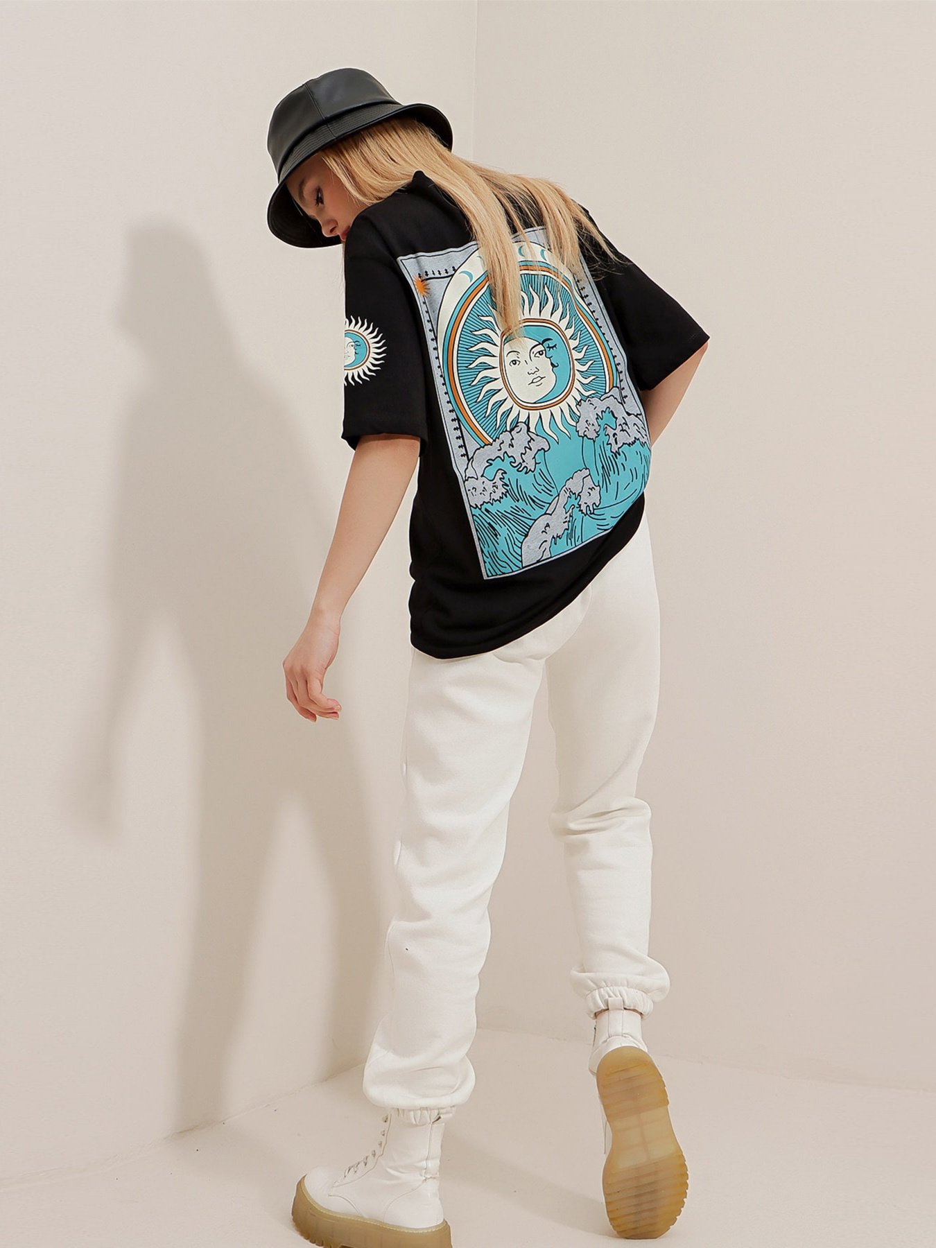 Футболка Trend Alacati Stili модель ALC-X9656/SIYAH Фото