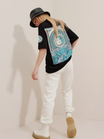 Футболка Trend Alacati Stili модель ALC-X9656/SIYAH Фото