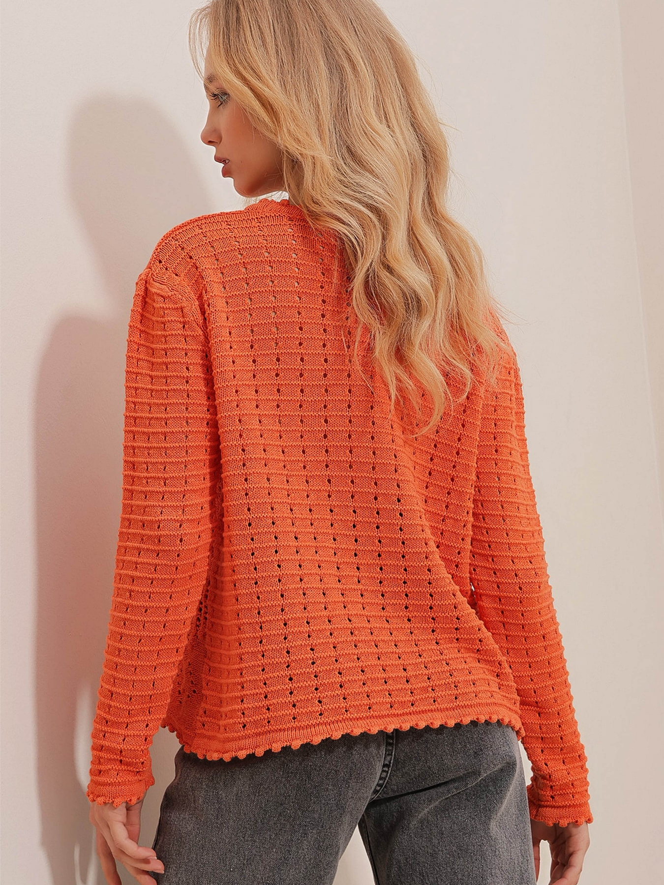 Джемпер Trend Alacati Stili модель ALC-X9755/TURUNCU Фото