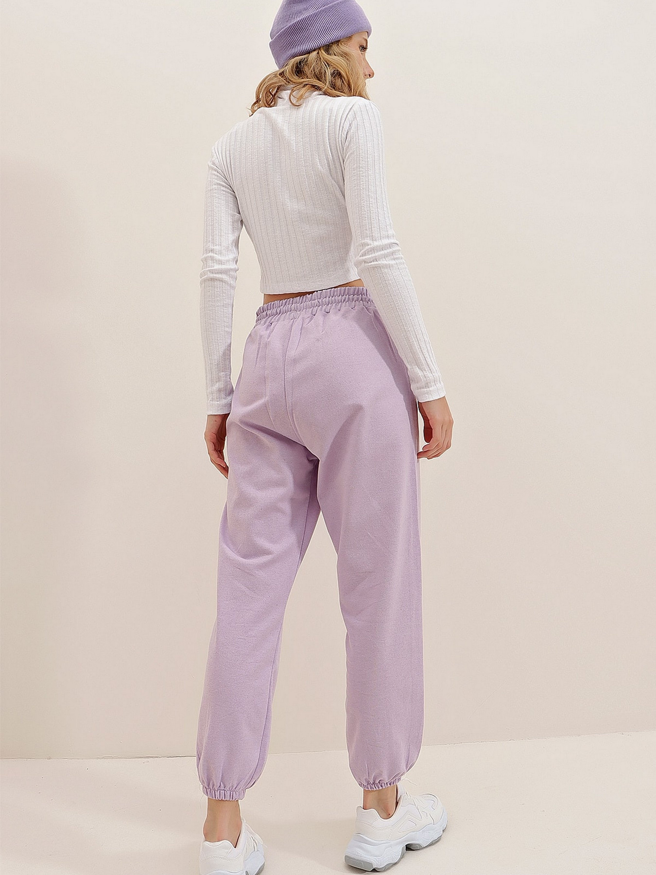 Штани Trend Alacati Stili модель ALC-Y2933/LILA Штани Trend Alacati Stili модель ALC-Y2933/LILA Фото