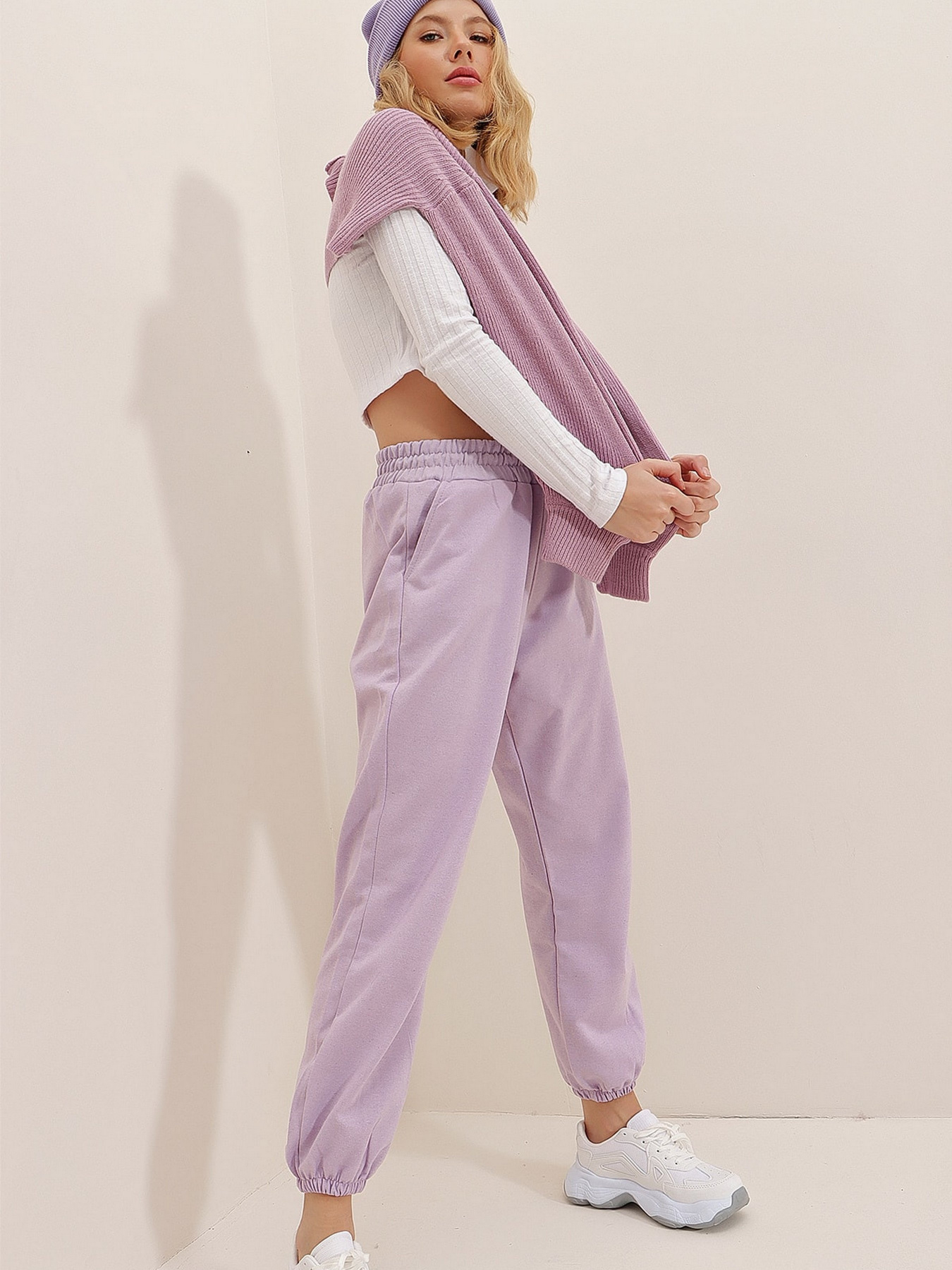 Джоггеры Trend Alacati Stili модель ALC-Y2933/LILA Фото