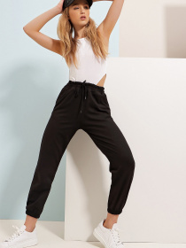 Джоггеры Trend Alacati Stili модель ALC-Y2933/SIYAH Джоггеры Trend Alacati Stili модель ALC-Y2933/SIYAH Фото