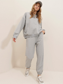 Спортивный костюм Trend Alacati Stili модель ALC-507-669-001/GRi Фото