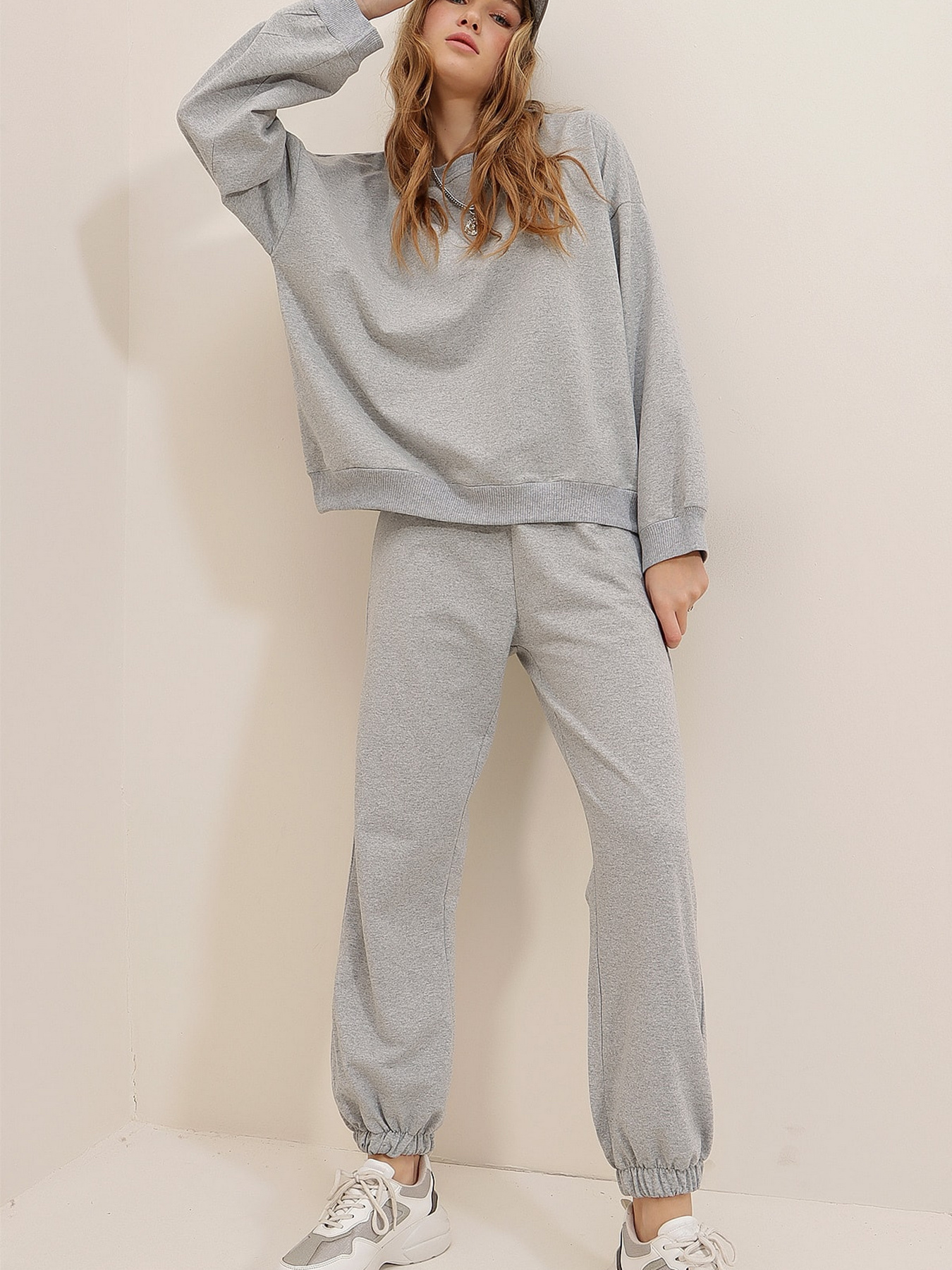 Спортивный костюм Trend Alacati Stili модель ALC-507-669-001/GRi Фото